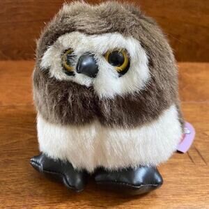 SWIBCO Puffkins Vintage 1990s "Olley" Owl Plush